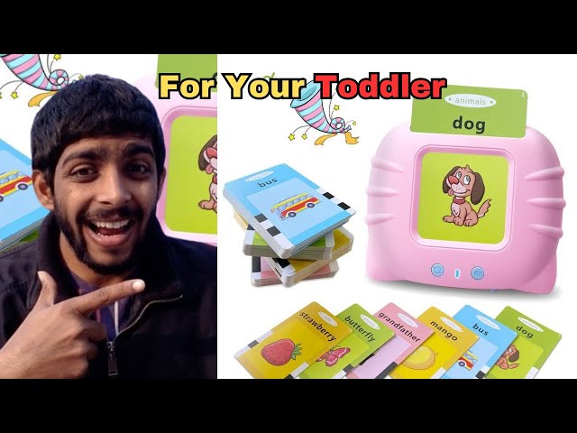 Talking Flash Cards Educational Toys