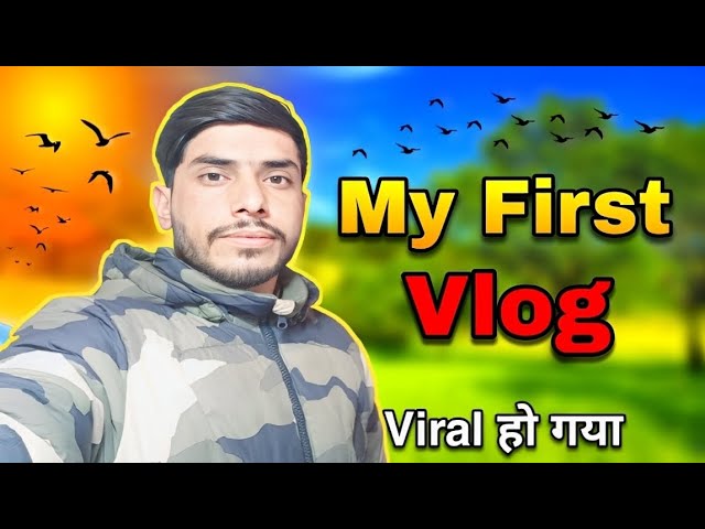 My First Vlog 😂 | My First Vlog Video 2025 | Vlogs Mehry