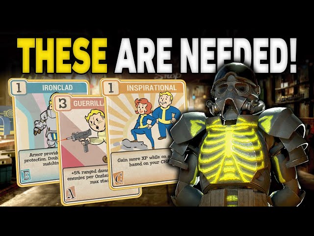 Bethesda Change Their Minds on Perk Changes Coming to Fallout 76!