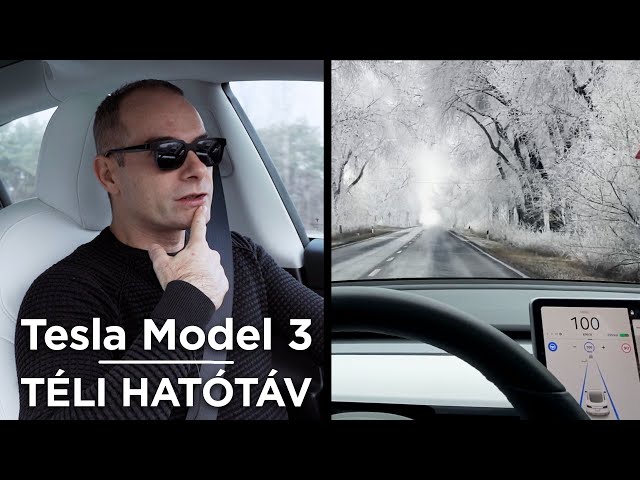 Mennyivel csökken télen a Tesla Model 3 hatótávja?