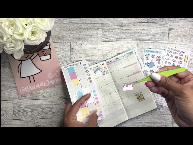 Hobonichi Weeks | March Monthly Plan With Me | Birthday Month @TheCoffeeMonsterzCo