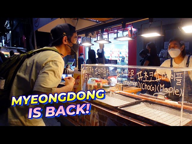 Myeongdong Is More Alive Than You Think ✨ | Korea Travel Vlog