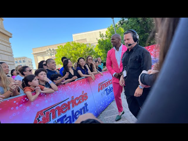 America’s Got Talent show + meeting Terry Crews