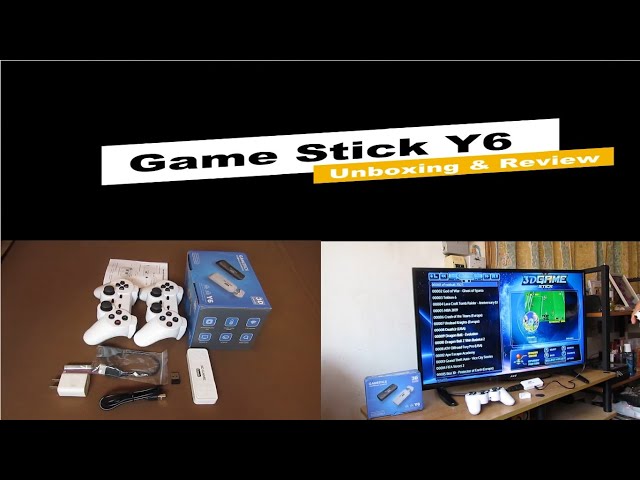 Game Stick Y6 Unboxing and Review