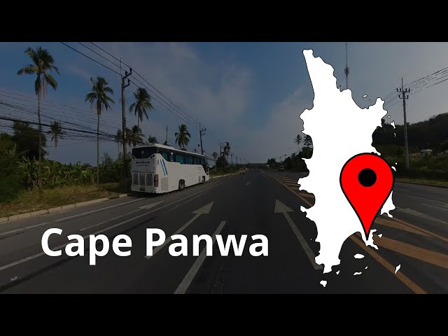 Trip Around Cape Panwa, Phuket. 4K. VR 360. Thailand video.