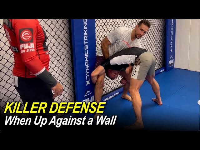 Killer Defense When Against a Wall with MMA Legend, Rory MacDonald