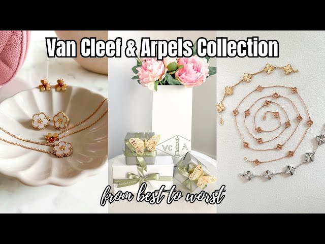 My Van Cleef & Arpels Jewelry Collection 2023 *Ranked from Best to Worst* | Reviews & Comparisons