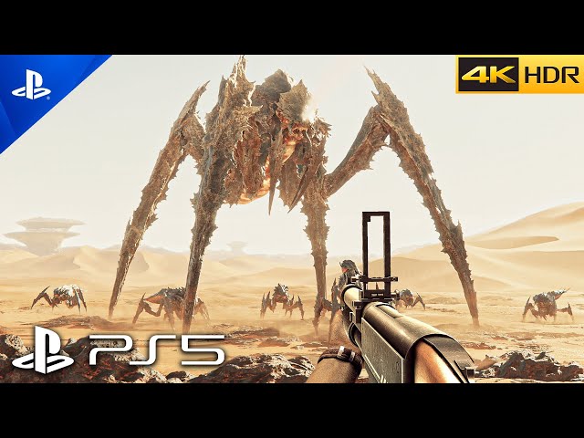 (PS5) THIS ALIEN INVASAION GAME LOOKS SOO COOL ON PS5 | Realistic ULTRA GraphicsGameplay[4K60FPSHDR]