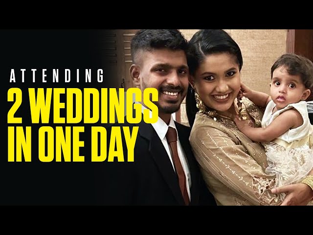 TWO WEDDINGS IN ONE DAY | VLOG     #weddings #srilanka #family #vlog #thefeeks