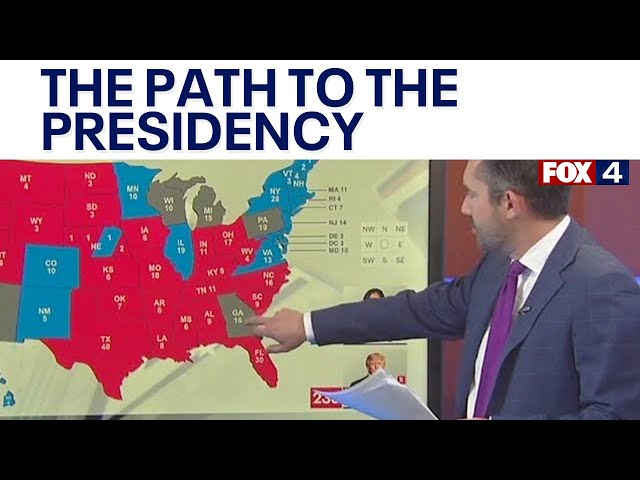 The battleground states that will decide the 2024 presidential election