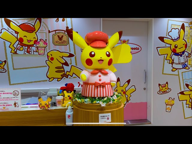 Pikachu Sweets Cafe and Pokemon Center in Tokyo, Japan