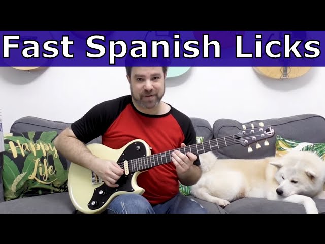 An Easy Fast Spanish-Style Solo Lick | Electric Guitar Lesson