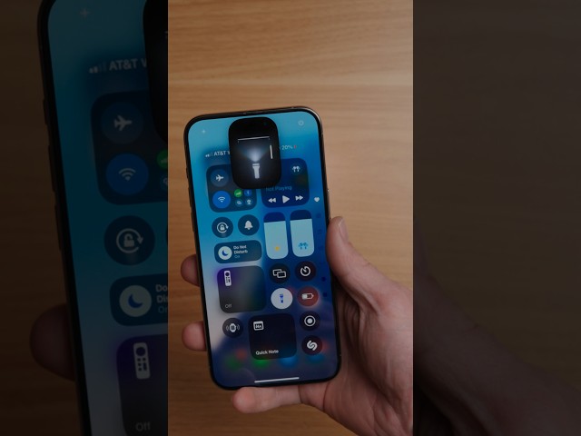 iOS 18 Flashlight Trick!