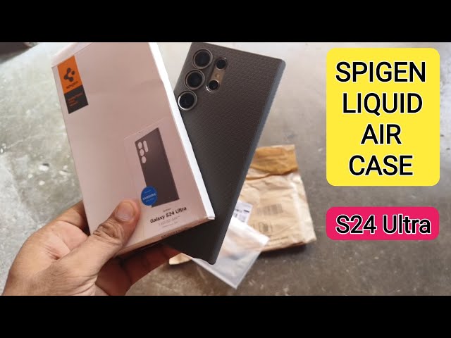 Spigen Liquid Air Case Unboxing, Best Cover For S24 Ultra, Buy From Amazon Pay Gift Card 🔥🔥