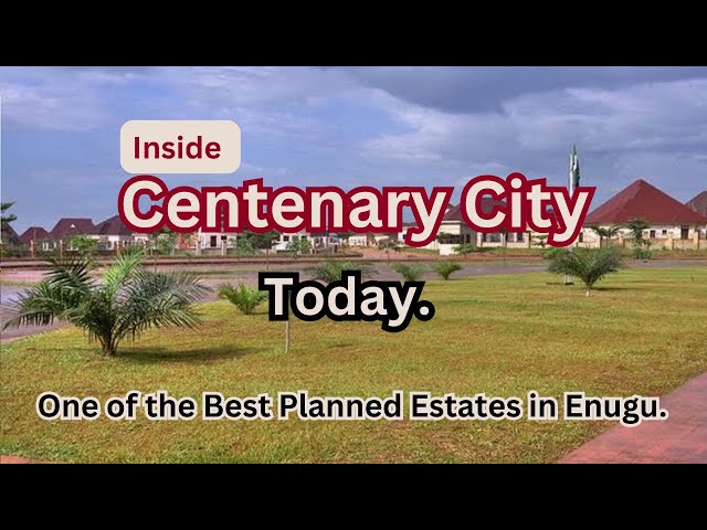 See what Centenary City looks like today 2023| where Enugu is moving.