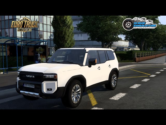 ETS2: Toyota Land Cruiser Prado 2024 , (488km Drive from Lublin to Debrecen) Euro Truck Simulator 2