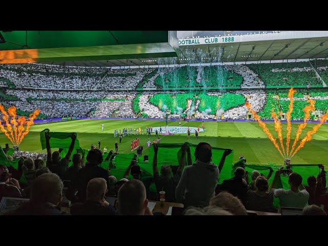 Celtic Vs Aberdeen 31/7/22 (4K) - Full Stadium Tifo - Flag Day - Cinch Special Guest