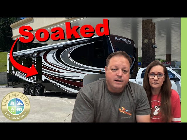 RV disaster: $190,000 fifth wheel with a WET bed!