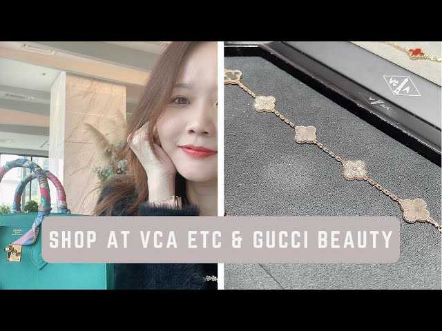 Van Cleef, Celine, Fendi shopping Vlog comparing birkin25 sellier& retourne & gucci beauty unboxing