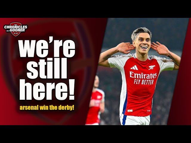 We’re STILL here! | ARSENAL 2-1 TOTTENHAM