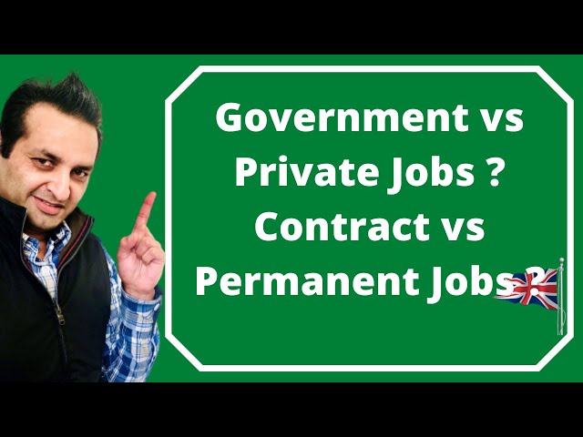 LIVE | Government vs Private Job in UK | Permanent vs Contract Job in UK | JK Civil Engineer