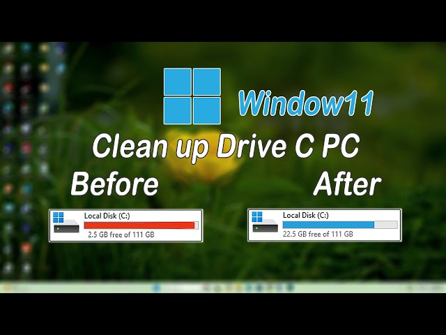 Clean up C Drive In Windows 11