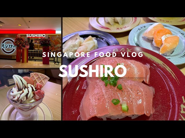 Conveyor Belt Sushi in Singapore 🇸🇬 Newest Sushiro outlet at Thomson Plaza