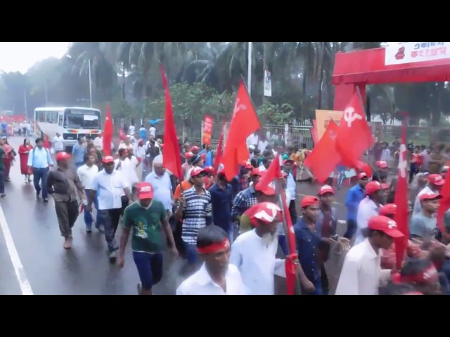 সিপিবি-র ১১তম কংগ্রেসের শোভাযাত্রা - ২৮.১০.২০১৬ইং