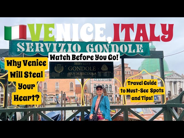 VENICE ITALY 🇮🇹 Why Venice will steal your heart + A Travel Guide to Must-See Spots and Tips!