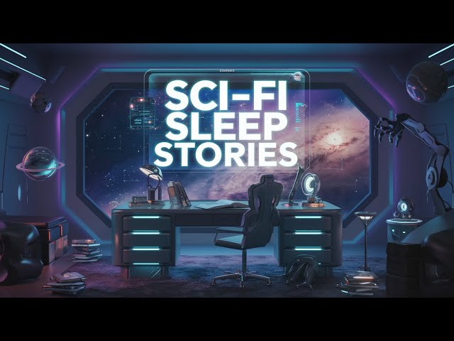 Sci-Fi Stories to Relax and Sleep | Rain Sounds For Sleep | (5 HOURS)