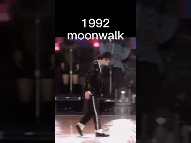 マイケル・ジャクソン　ムーンウォーク　1992　MICHAEL JACKSON moonwalk　#michaeljackson #moonwalk＃ michael jackson reaction