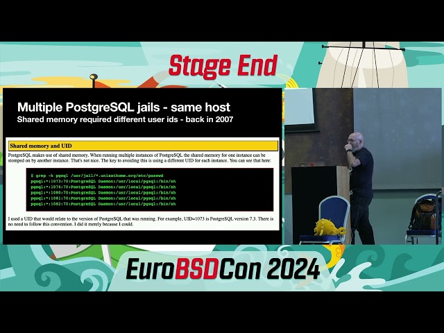 Doing stupid things with FreeBSD jails - Dan Langille - EuroBSDcon 2024