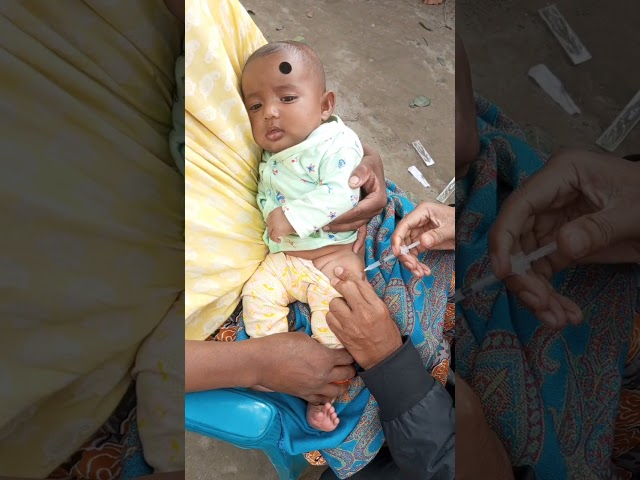 Cute baby injection crying video vlog #shorts #trending #viralvideo