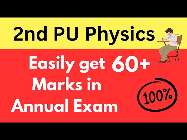 How to get Easily 60+ Marks in second PUC Annual Exam