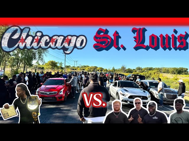 CHICAGO GRUDGE RACE: CHICAGO VS ST LOUIS STREET RACING FOR KING OF THE STREETS! #mustang #camaro