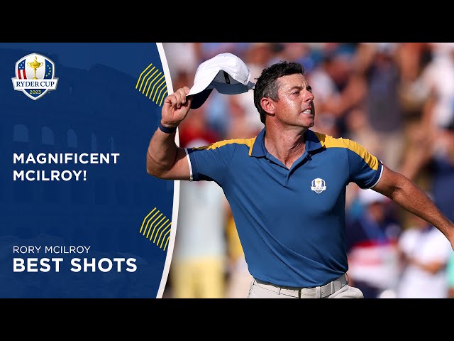 Rory McIlroy's Best Shots | 2023 Ryder Cup