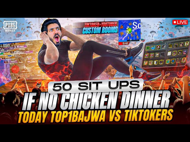 AJJ FULL KHAARBAZI HE OPEN CHALLENGE ROK K DIKHAO CHICKEN IN ALL TIKTOKERS +YOUTUBERS CUSTOM ROOMS