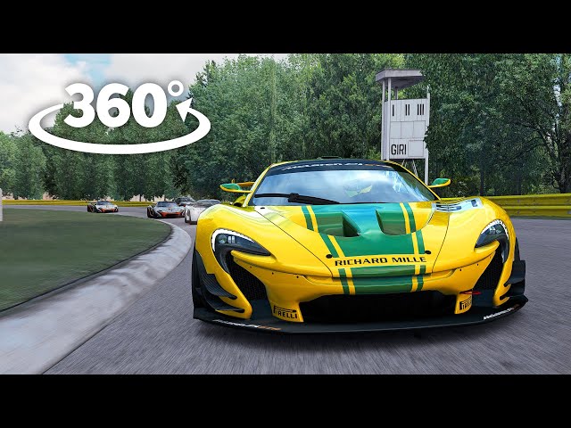 Supercar McLaren P1 GTR 360° Cockpit View Gameplay VR Experience