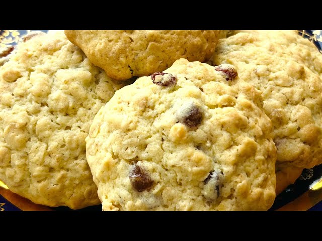 Soft Oatmeal Raisin Cookies-Gone by the family in 5 minutes!