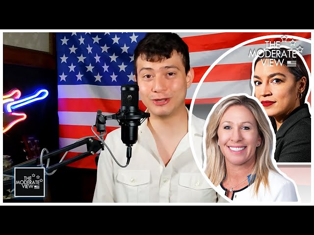 U.S. Congresswomen Alexandria Ocasio-Cortez vs Marjorie Taylor Greene - The Moderate View Episode 10