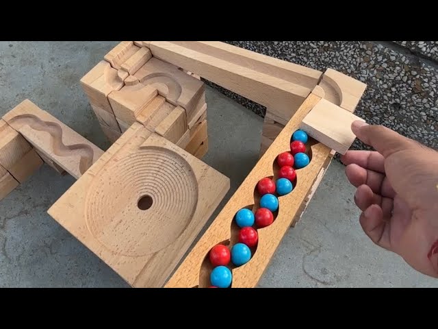 Marble Run Race ASMR / HABA Slope Race Track Game