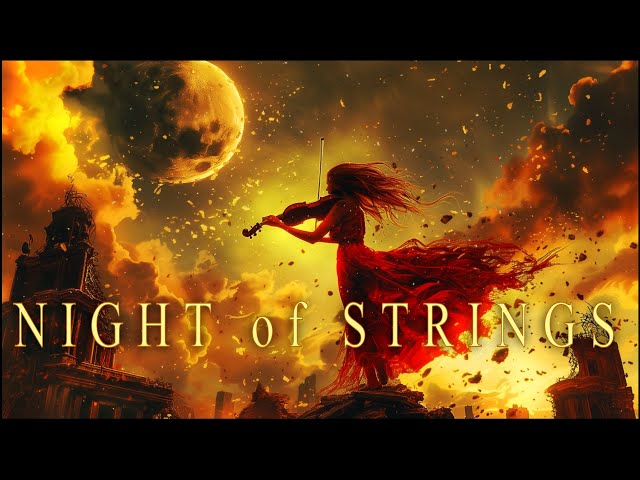 MOONLIGHT SONATA 🌙 Chapter 4: NIGHT of STRINGS ⚫ Dramatic Intense Epic Dark Violins Music