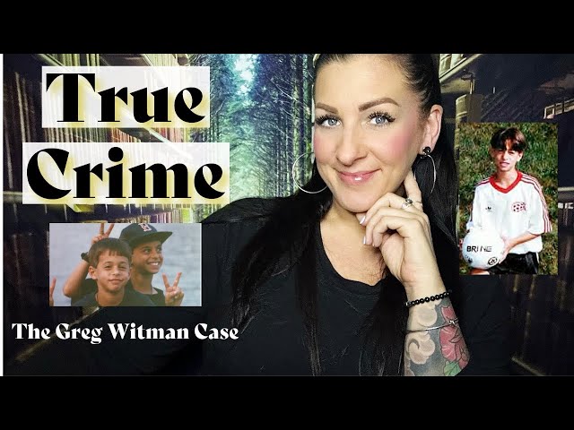 ⚫ ASMR True Crime - Greg Witman Case - Mic Brushing Included⚫