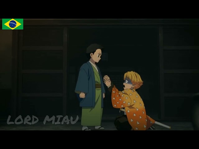 "Você não tem vergonha na cara não?" Zenitsu🤣🤣🇧🇷| kimetsu no yaiba ( Dublado )