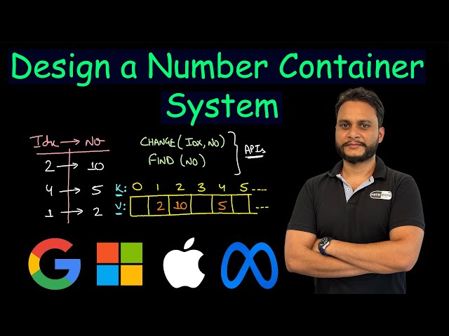 Design a Number Container System | Leetcode 2349