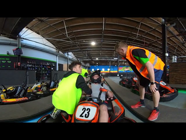 Lee's Insta360 ONE X2 - 4K 360 degree camera - Karting Madness Braybrook - Sunday 15th May 2022