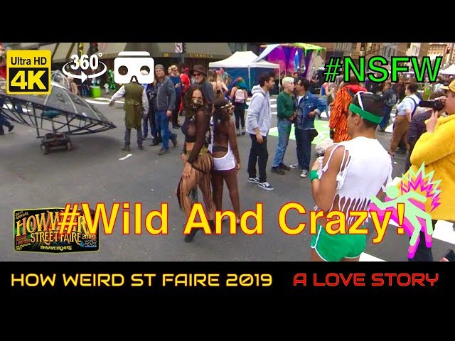 How Weird Street Faire 2019 ( Part 1 )  [ VR 4K 360° ] - Virtual Tour 39