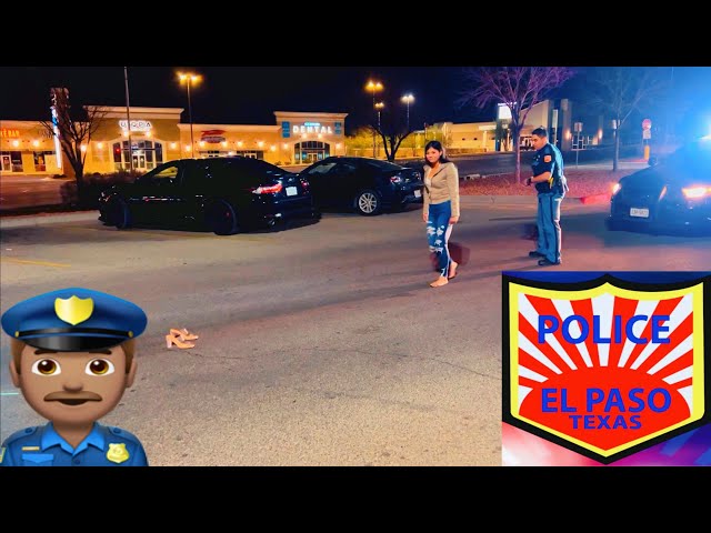 THE EL PASO TX POLICE DEPARTMENT DETAINS A MOTORIST (DWI SUSPECT), AND LATER FREES THE MOTORIST.👩🏻