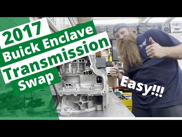 2017 Buick Enclave Transmission Removal and replacement. The Easy Way. Out In Less Then 2 Hours!!