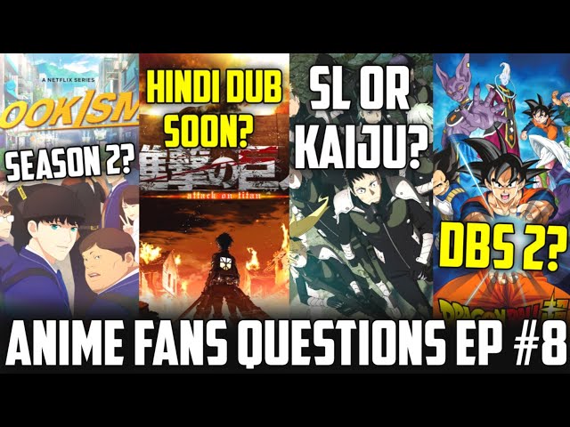 AOT Hindi Dub? | Lookism Season 2? | Kaiju No.8 or Solo Leveling | DBS 2 Delay | AFQ Ep 7 | Sam Boy